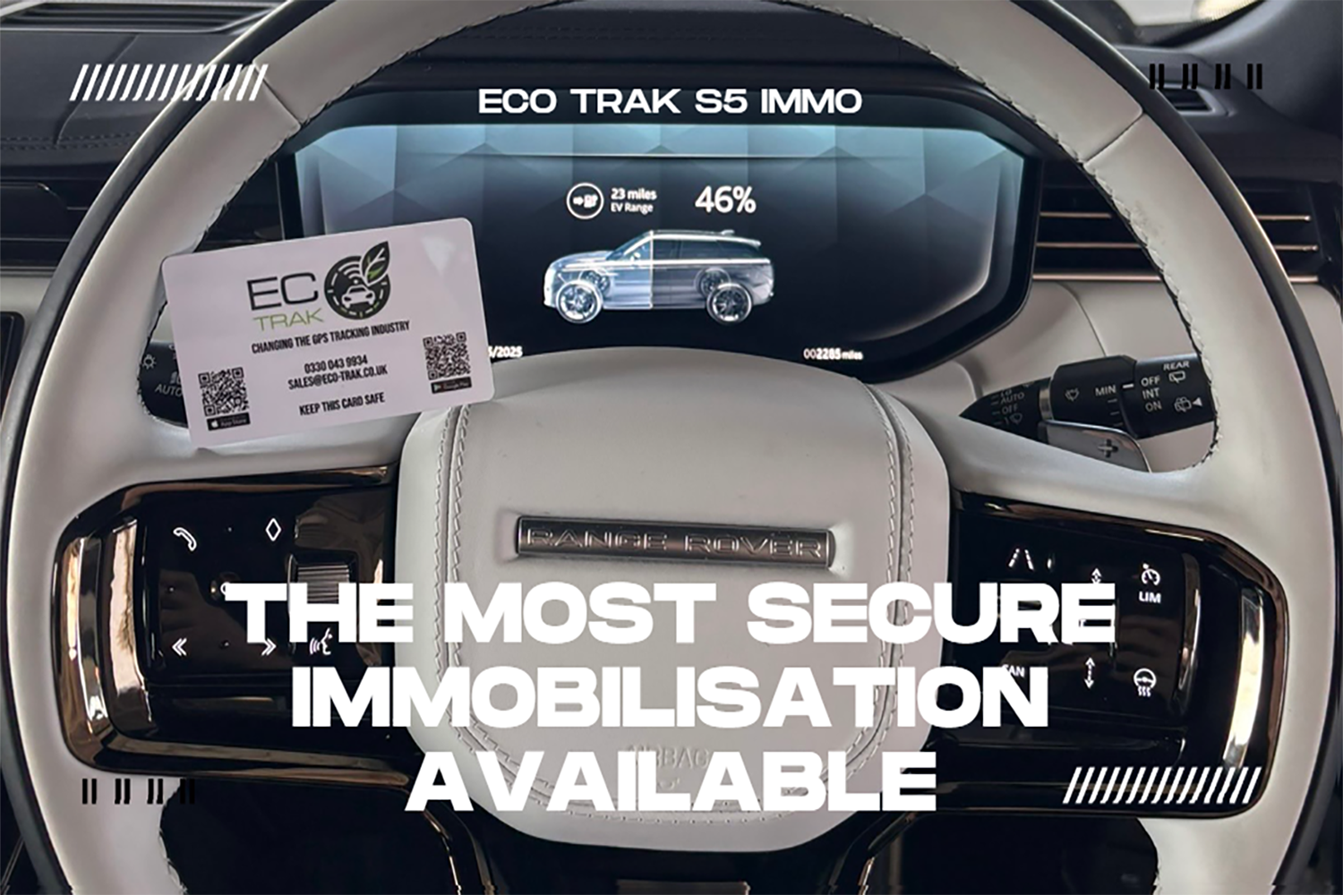Mobil Automotive Ranges Range Rover 2024 - Eco Trak S5 Immo - Mobile Automotive Systems Eco ...